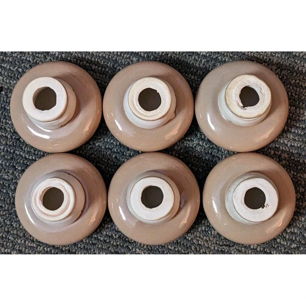 Vintage International Heartland Spice Jars Set 6 Ceramic Canisters Farmcore